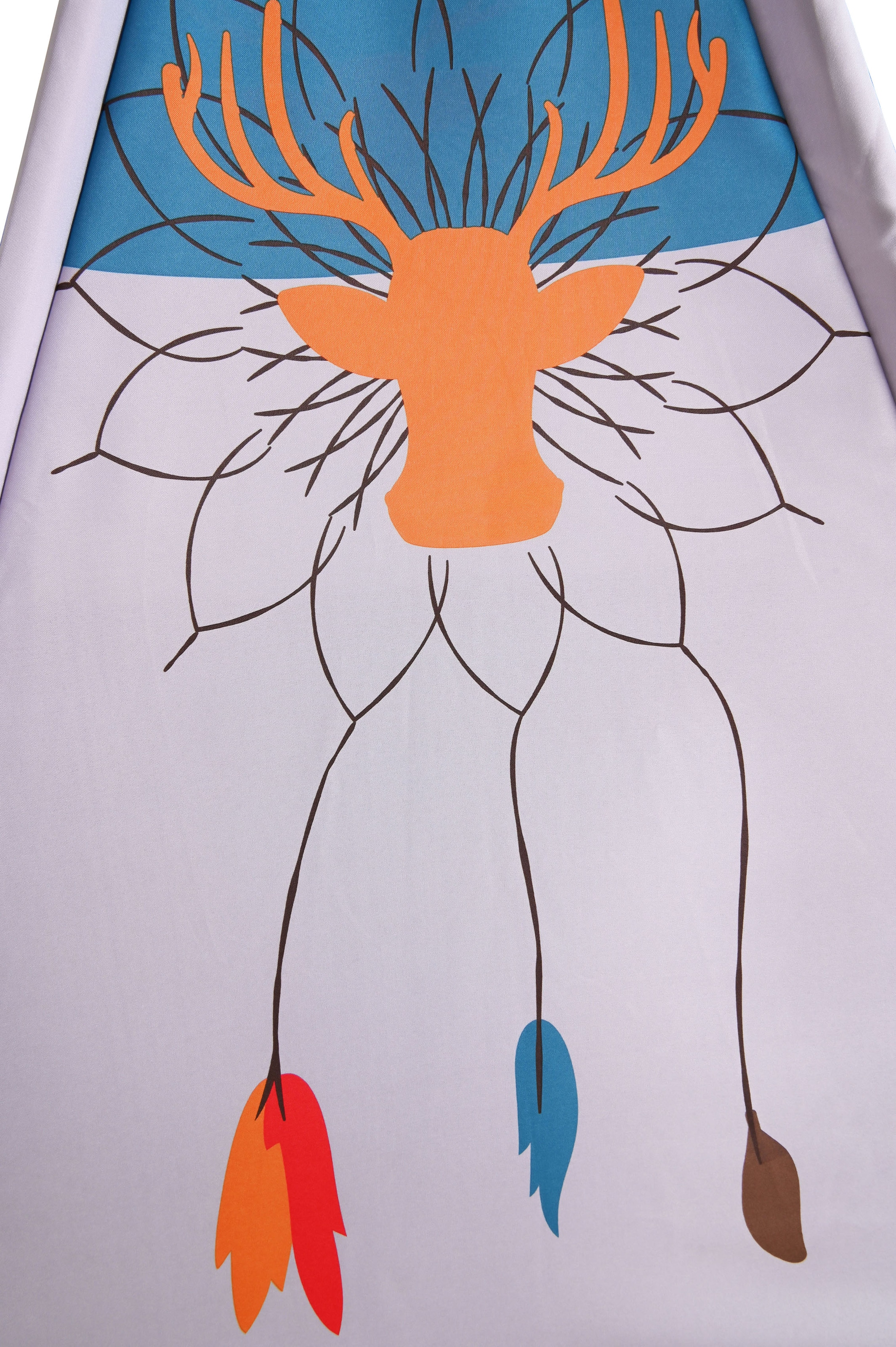 Knorrtoys® Spielzelt »Tipi Dreamcatcher« mit Zeltstangen aus Holz