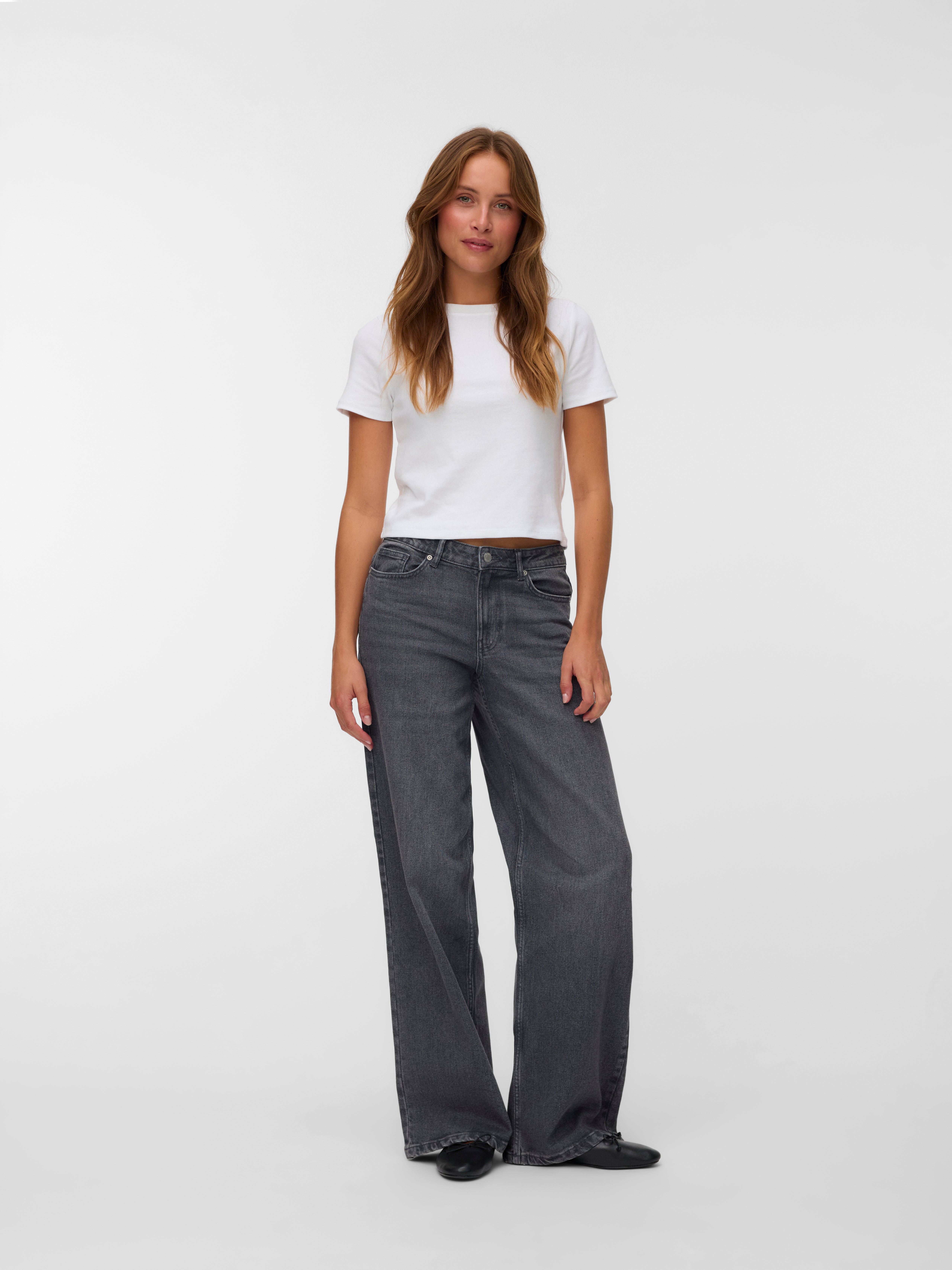 VMMIRA Mid rise Wide fit Jeans