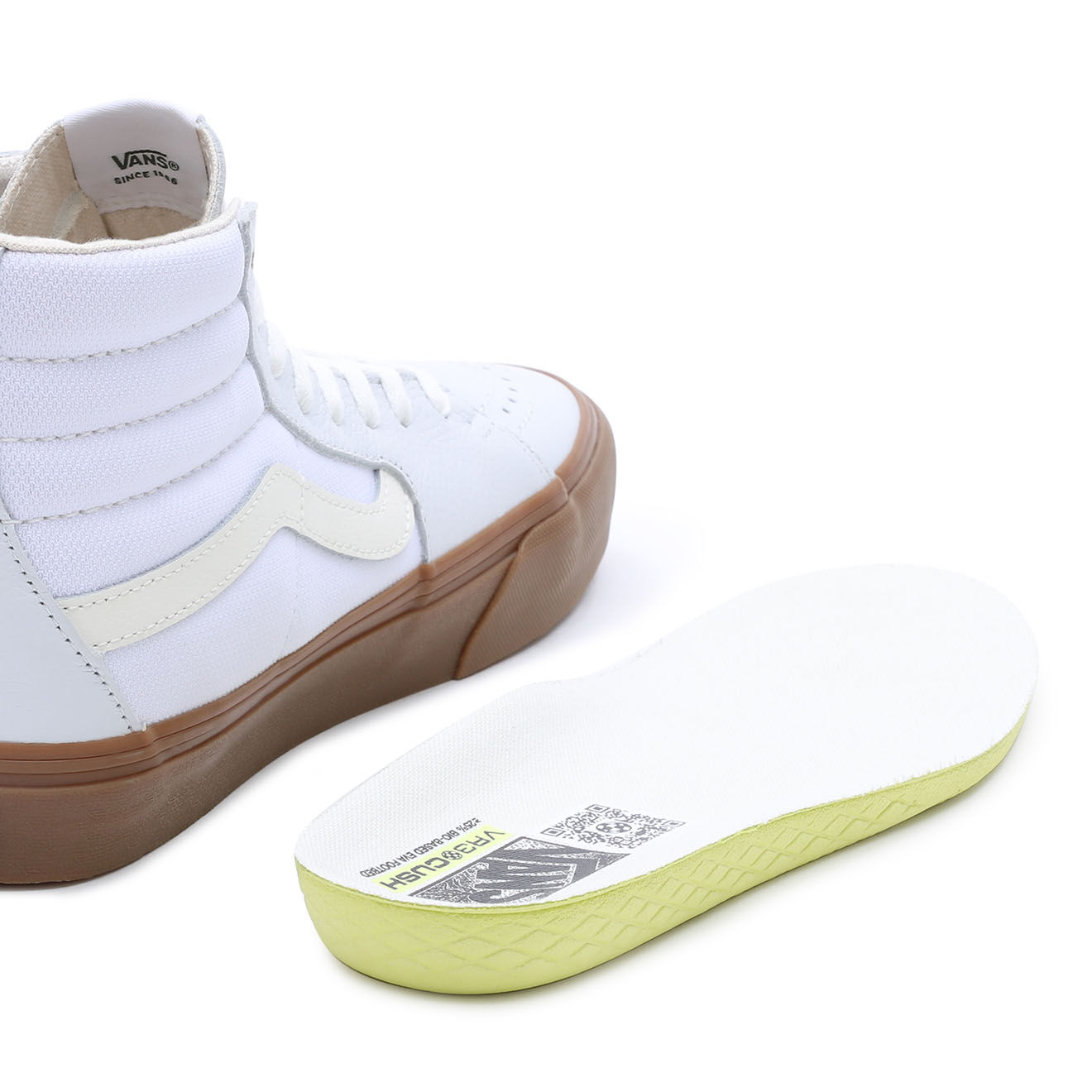 Vans Baskets SK8-Hi VR3 blanches