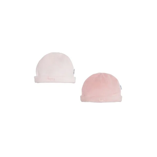 Mes Essentiels Lot 2 Bonnets   Rose        de               P'tit bisou