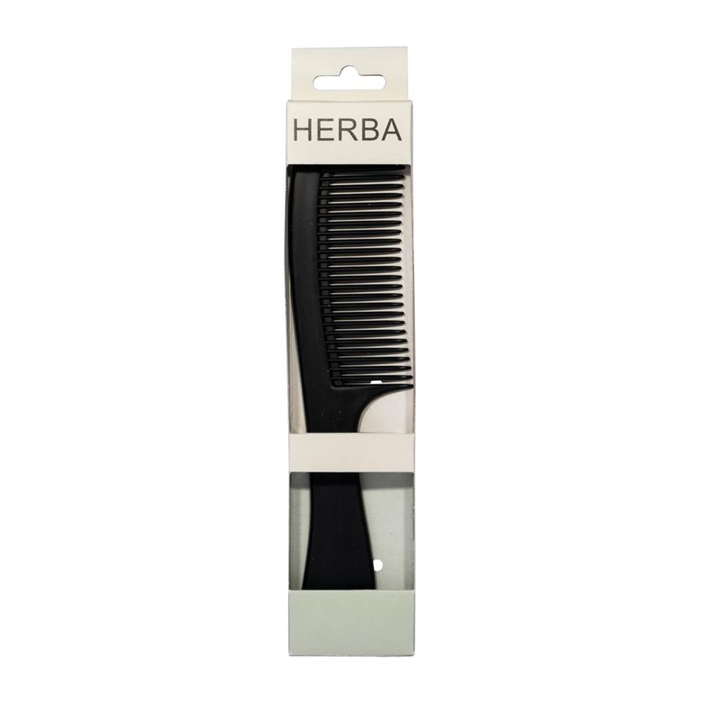 HERBA Griffkamm Kunststoff schwarz 1 Stk