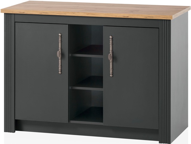 KOCHSTATION Spülenschrank »KS-Westminster« im romantischen Landhausstil, Breite 130 cm, exclusiv by Otto