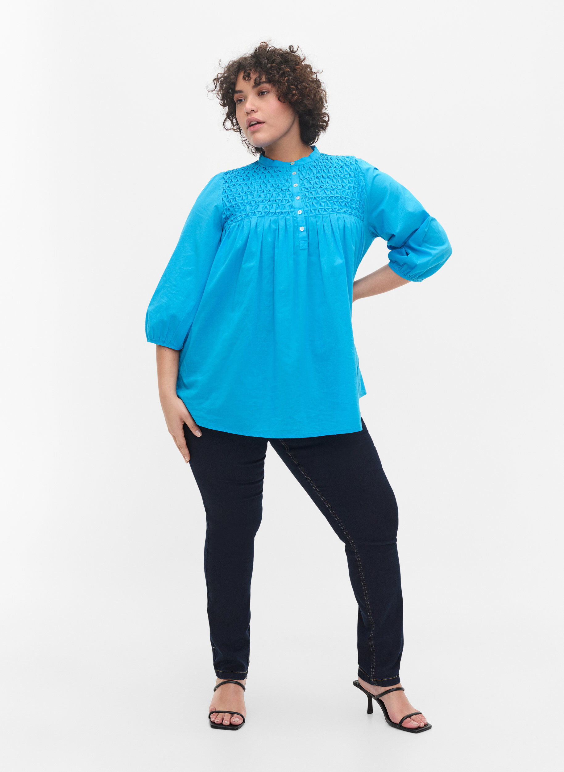 Super slim Amy jeans med høj talje
