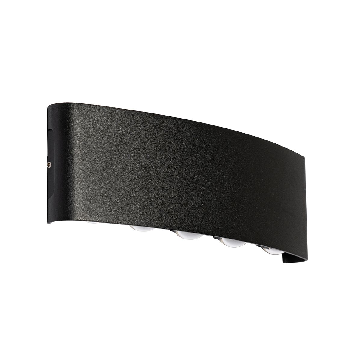 Buiten wandlamp zwart incl. LED 10-lichts IP54 - Silly
