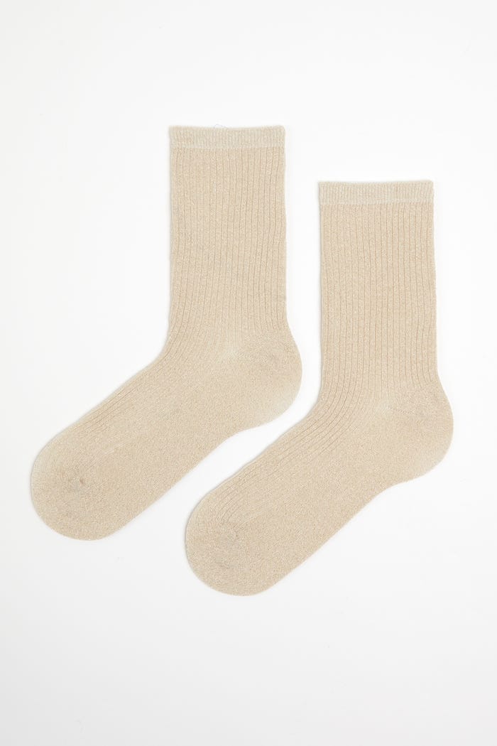 inSua-Kids sokken rib lurex effen - inSua
