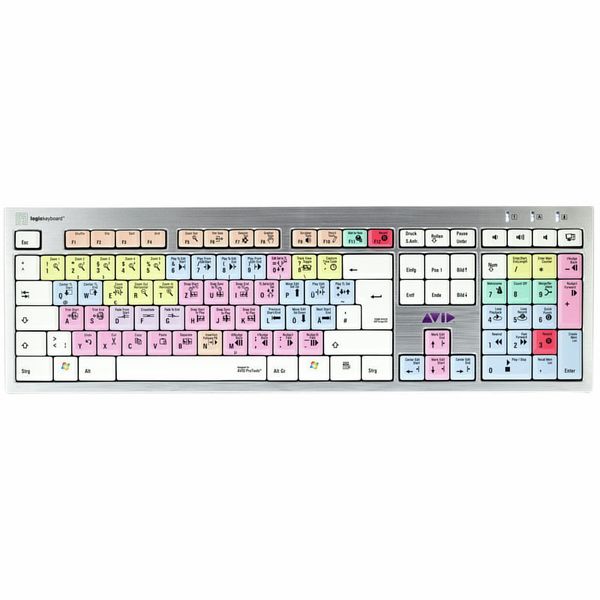Logickeyboard Avid Pro Tools Tastatur PC deutsch