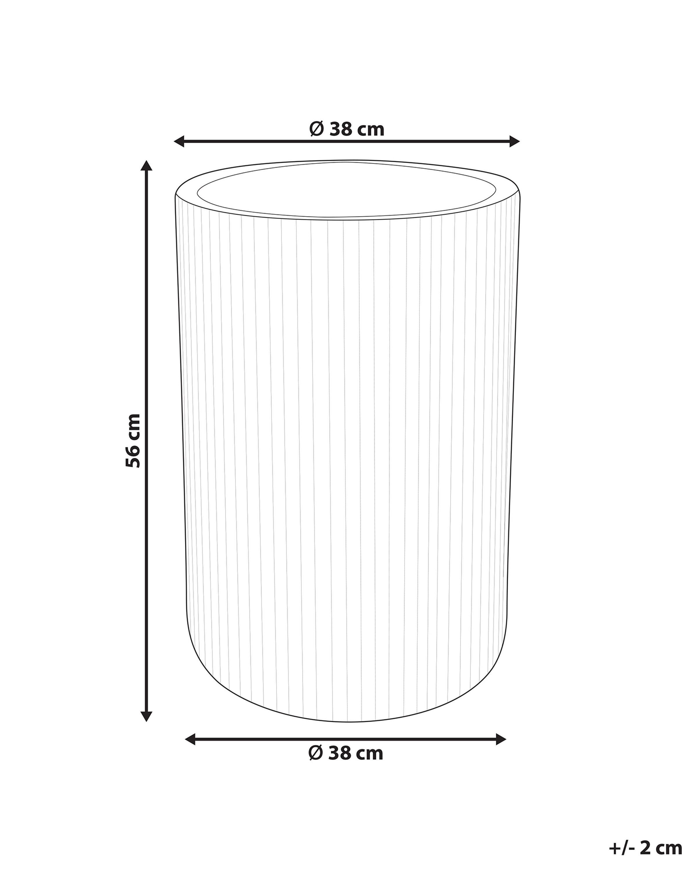 Bloempot EANTIO 37 cm Bruin