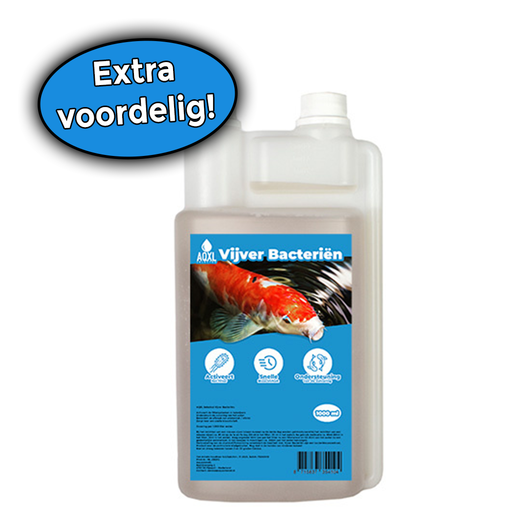 AQXL Selected Vijver Bacteriën 1000 ml | Onderhoud
