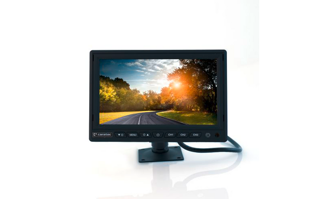 Caratec Safety CSM7010 Monitor für CVBS- und AHD-Kameras 17,6 cm / 7 Zoll