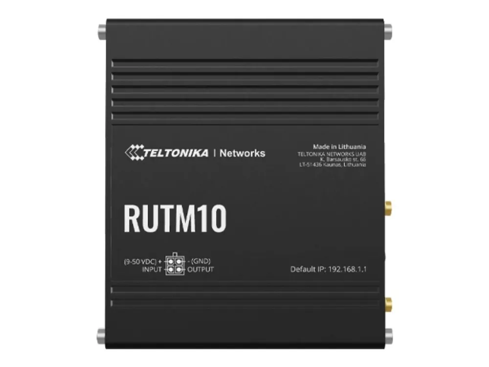 Teltonika RUTM10 - Trådløs router 3-port switch - 1GbE - Wi-Fi 5 - Dual Band