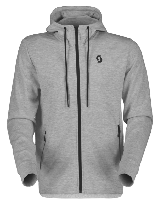 SCOTT Tech Zip Hoody, Grå