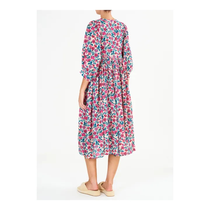 M.A.B.E. Robe Longue Imprimée | Rose