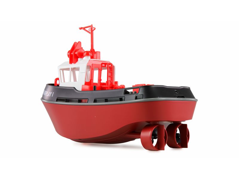 Amewi Boot Fairplay I Schlepper Schwarz, RTR, 1:72 2-Motoriges ferngesteuertes Boot
