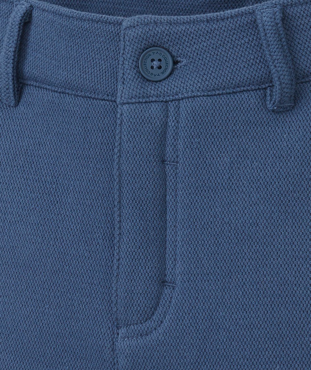 PANTALON BLEU RELAX GARÇON EN FIBRES RECYCLÉES