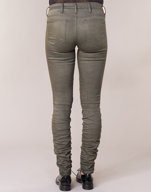 G-Star Raw - 5620 STAQ 3D MID SKINNY COJ WMN - Kaki
