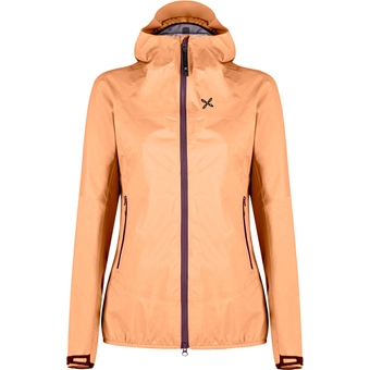 Montura Upland 3l Hooded Regenjacke Melon/vinaccia Damen
