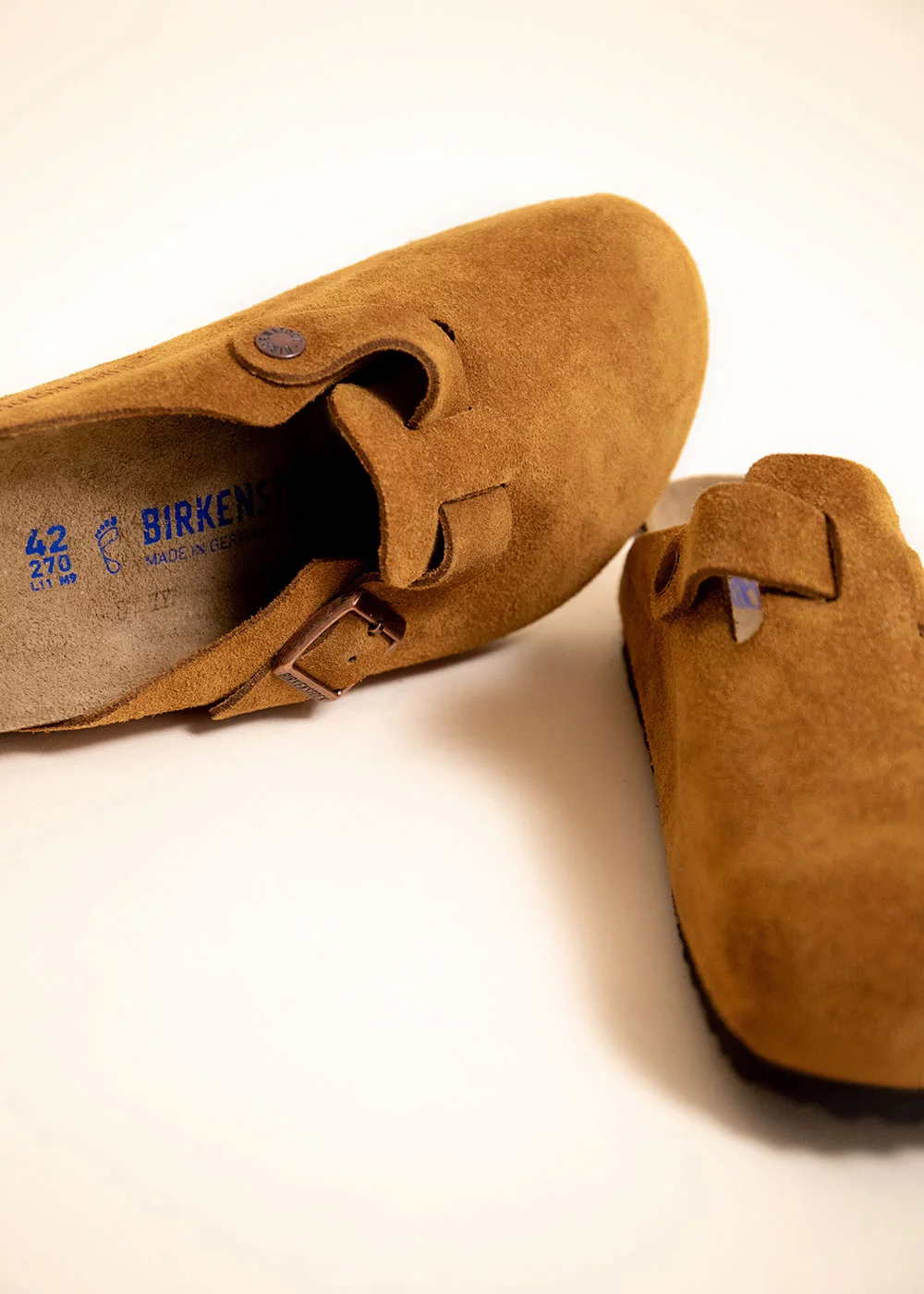SANDALE BOSTON SUEDE MINK