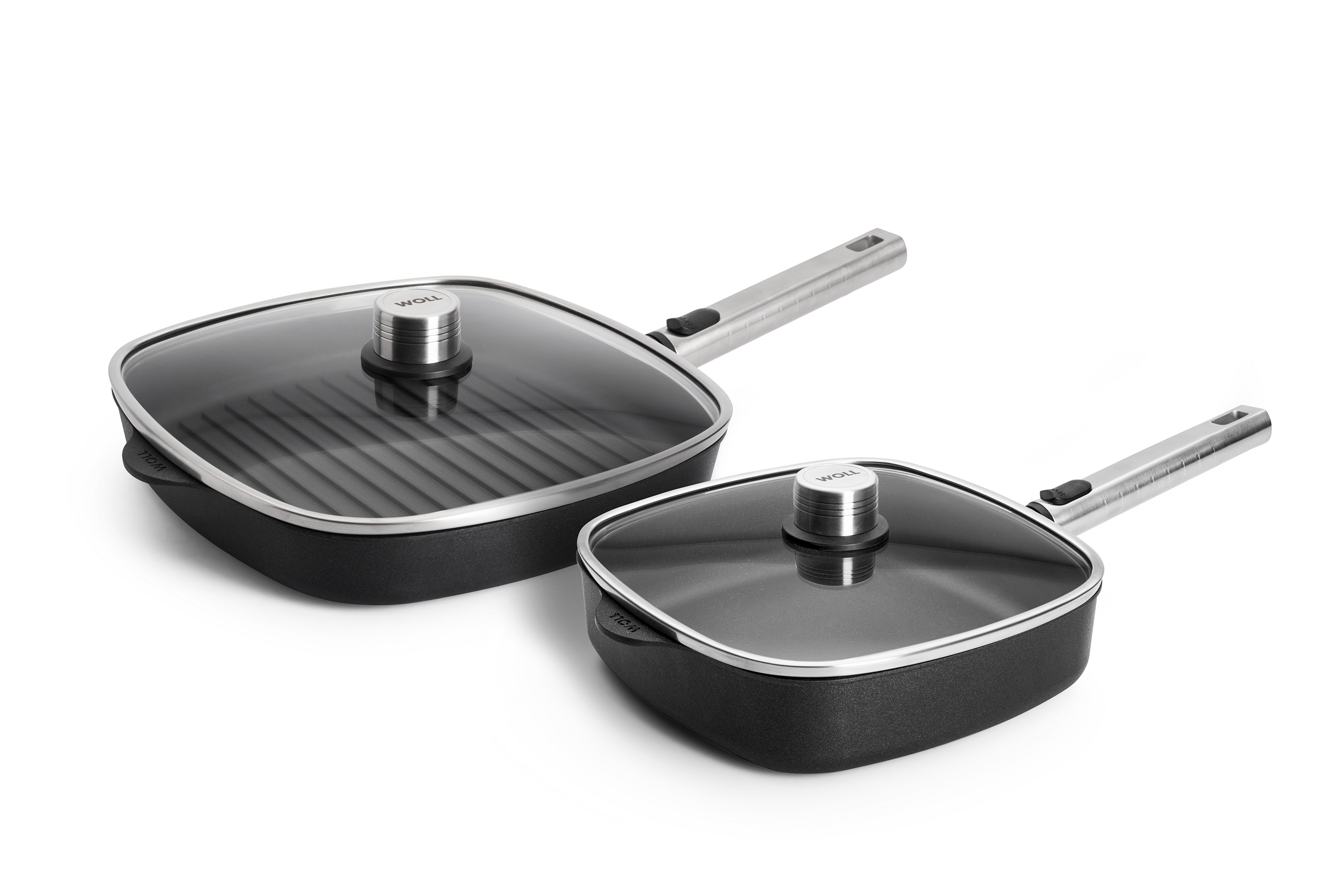 Logic XR Pfannen-Set, 4-tlg., 28 x 28 cm + 24 x 24 cm - Herdart: Alle Herdarten inkl. Induktion