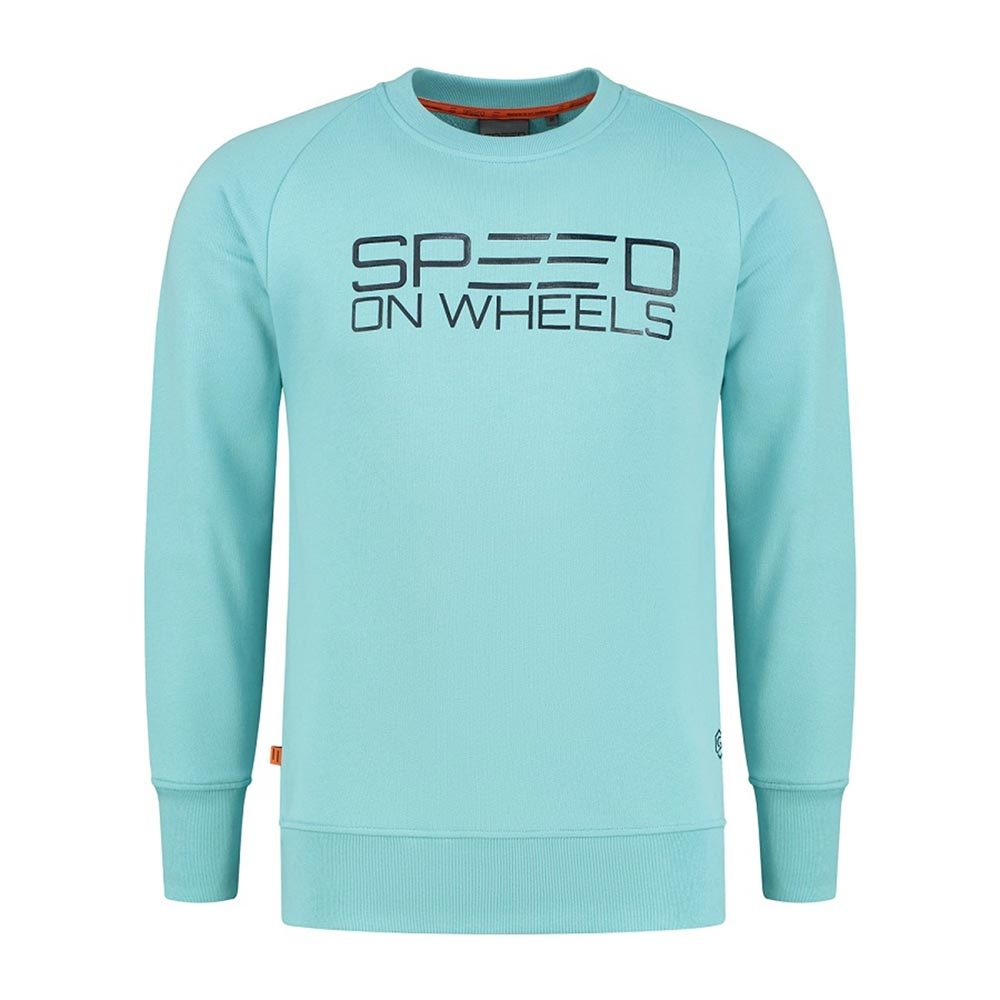 FUTURUM Crewneck SPEED ON WHEELS Mint Blue