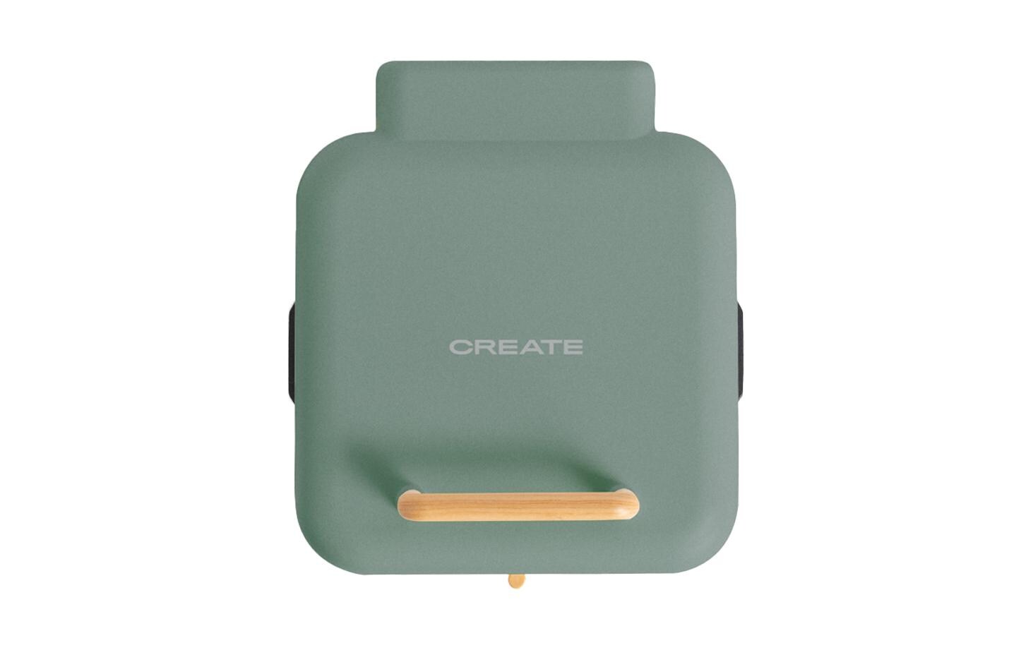 Waffeleisen Stone Studio Pro - 180° Salbeigrün<br>Multifunktionaler Kontaktgrill mit einstellbarer Temperatur und Antihaftfläche