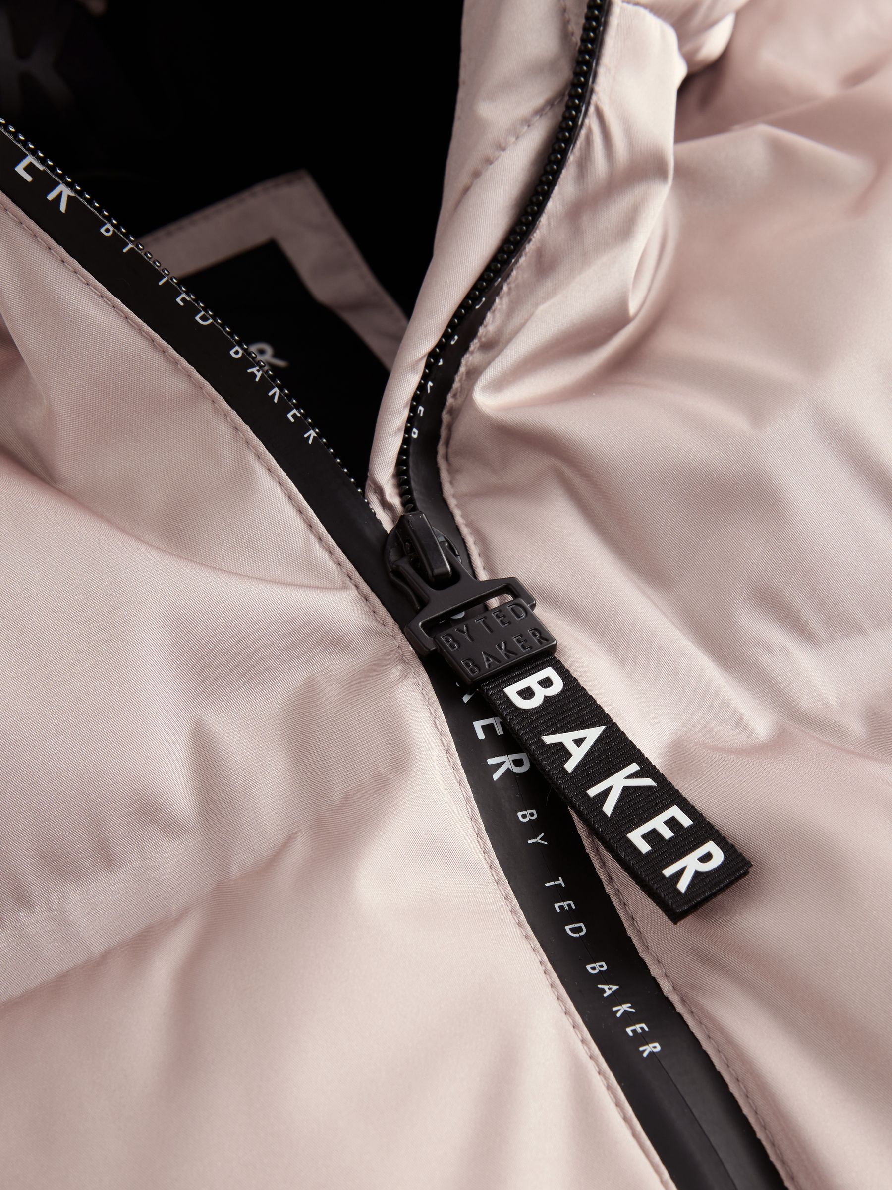 Baker by Ted Baker meisjes regenbestendige gewatteerde lange jas