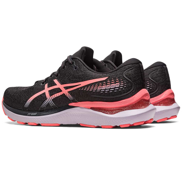 Chaussure running ASICS GEL-CUMULUS 24 W BLACK/PAPAYA