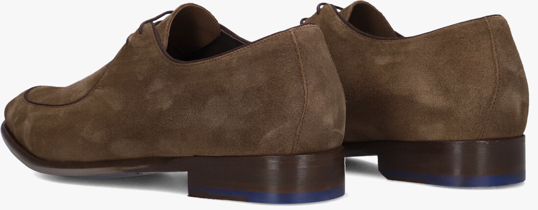 cognac floris van bommel nette schoenen sfm-30325 de stapper