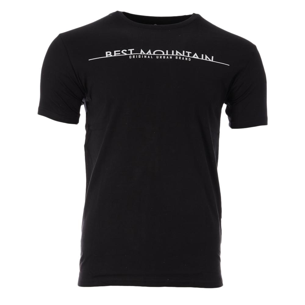 Best Mountain T-shirt Noir Homme Best Mountain 04