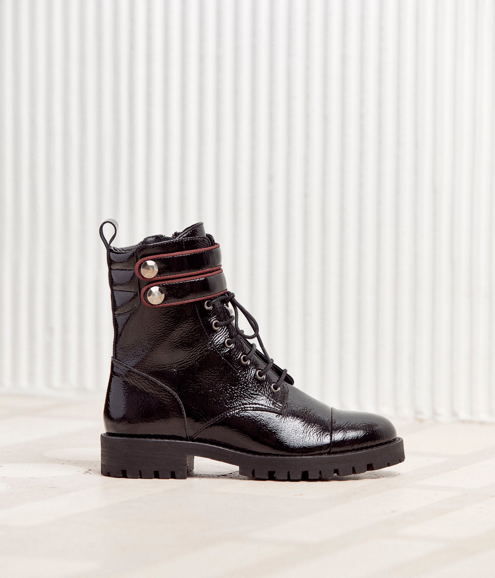 Boots vernis Julia