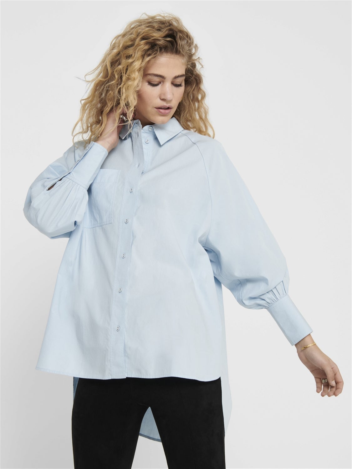 ONLSELMA Hemd Cashmere Blue