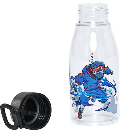 Beckmann Trinkflasche - 400 ml - Ninja-Elemente - Schwarz