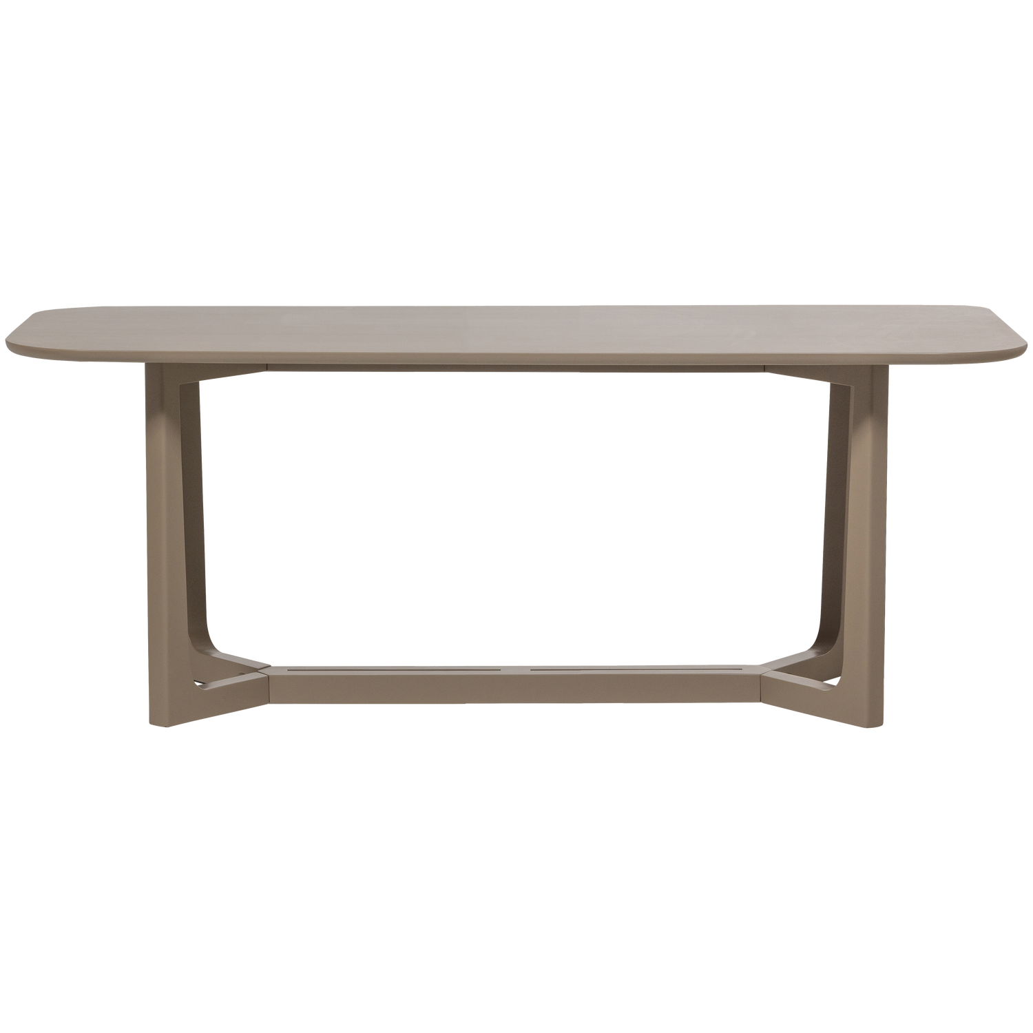 WOOOD Ferion Eettafel - Mango Hout - Mud - 76x180x90
