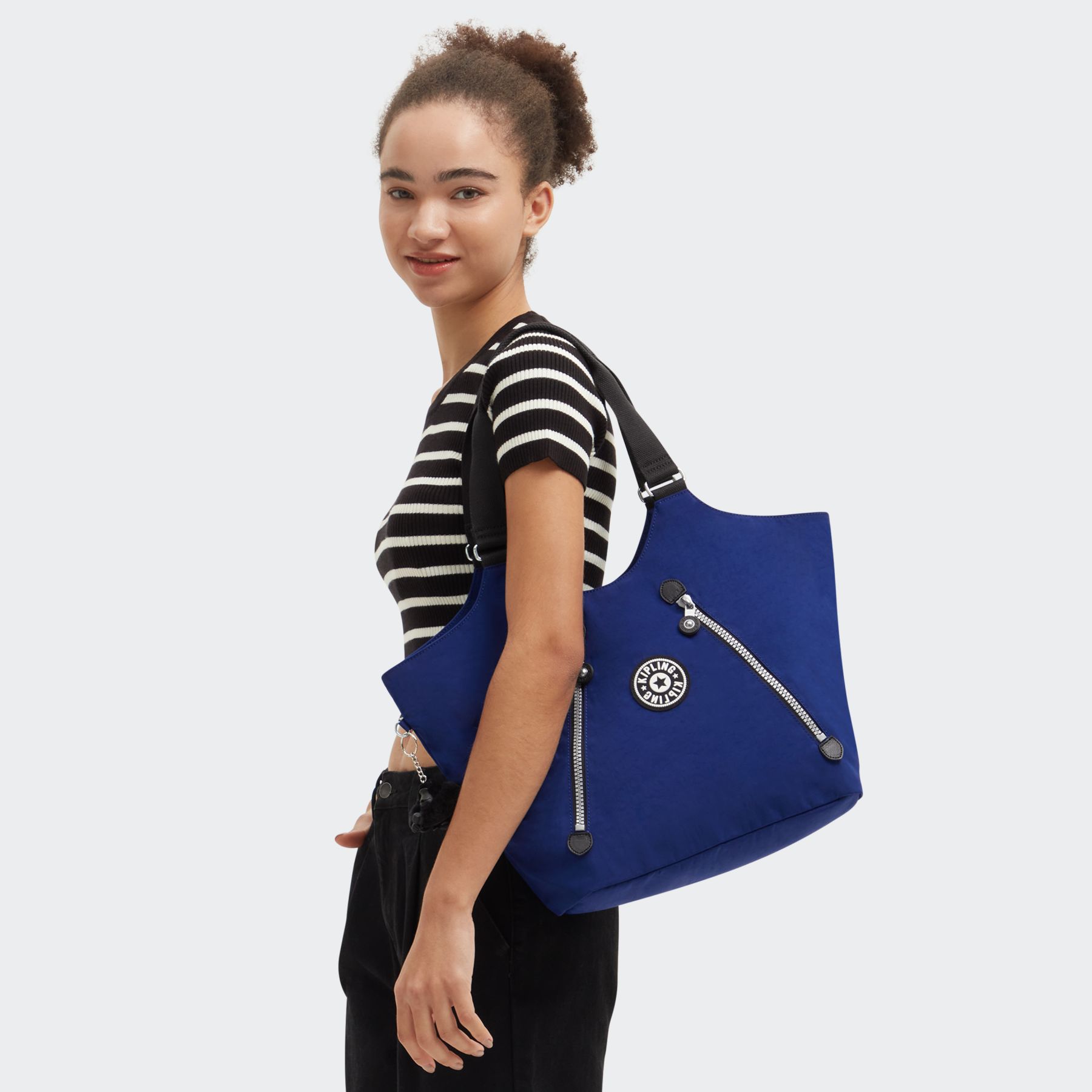 NEW CICELY Fourre-tout de taille moyenne avec fermeture zippée - Rapid Navy