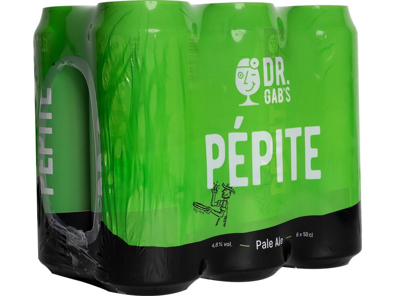 Docteur Gab's Bier Pépite Pale Ale 6 x 0.5 l Hopfiges Pale Ale mit angenehmer Bitterkeit