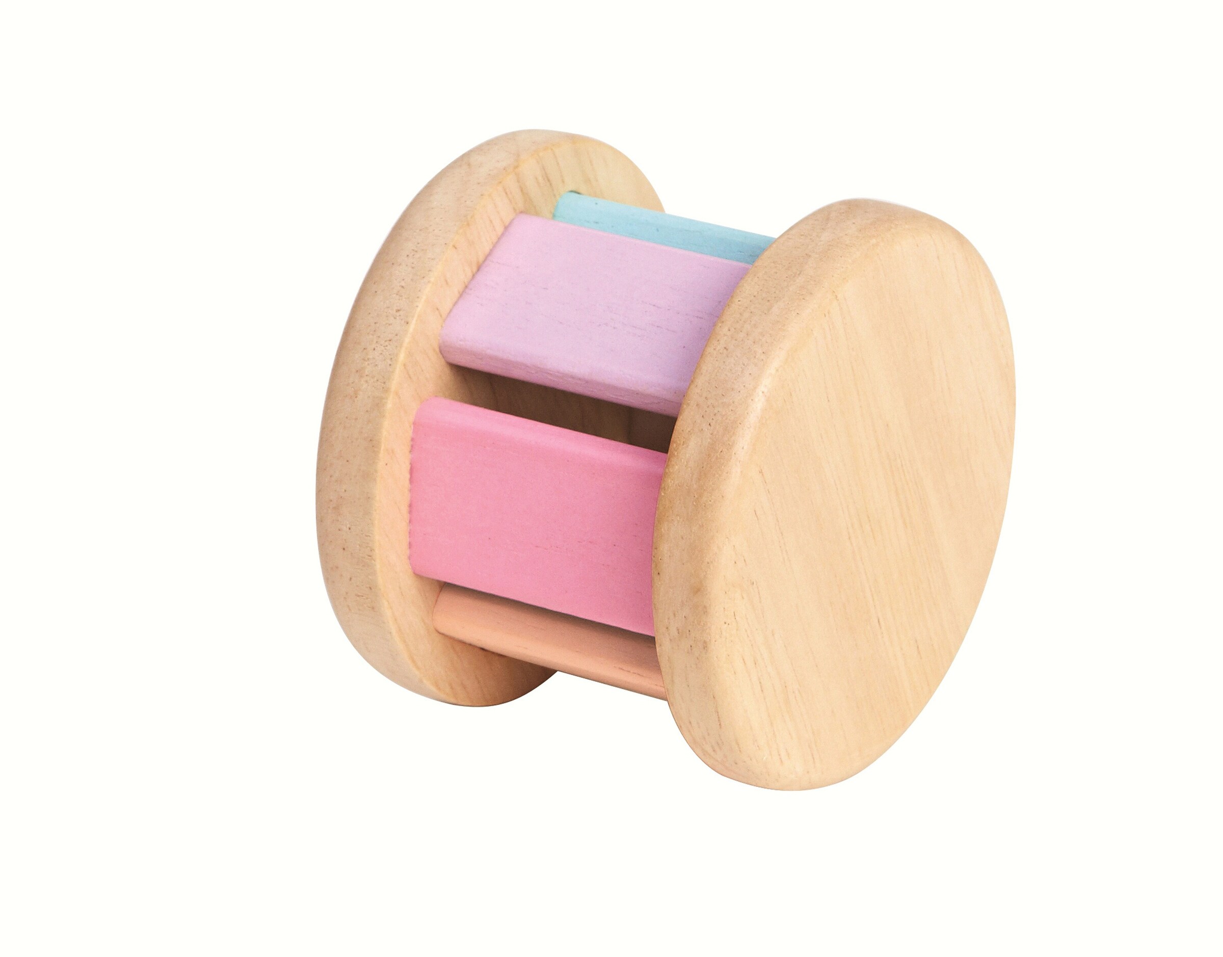 PlanToys Krabbelspielzeug Walze pastell