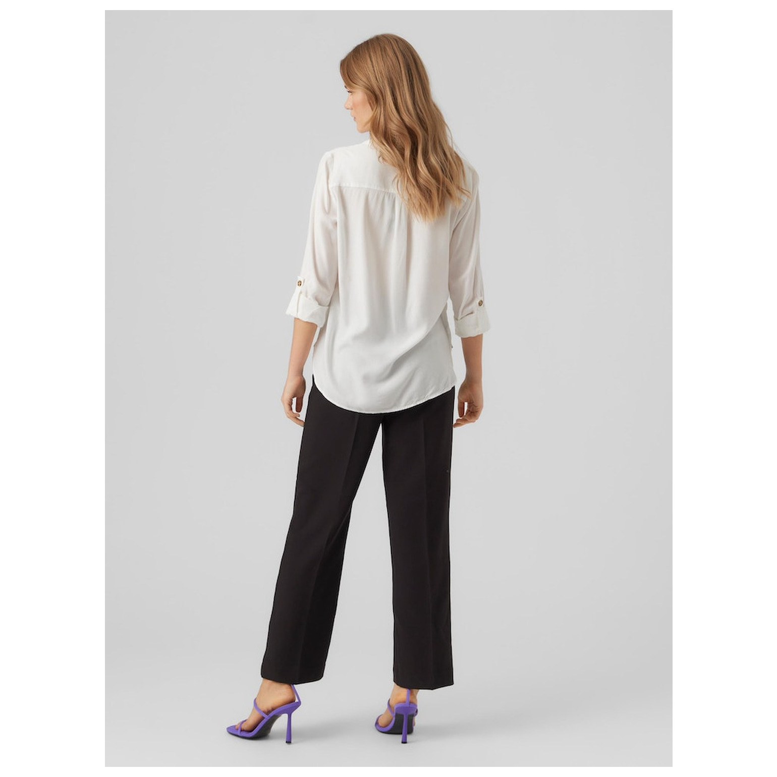 Vero Moda VMBUMPY L/S SHIRT NEW WVN NOOS