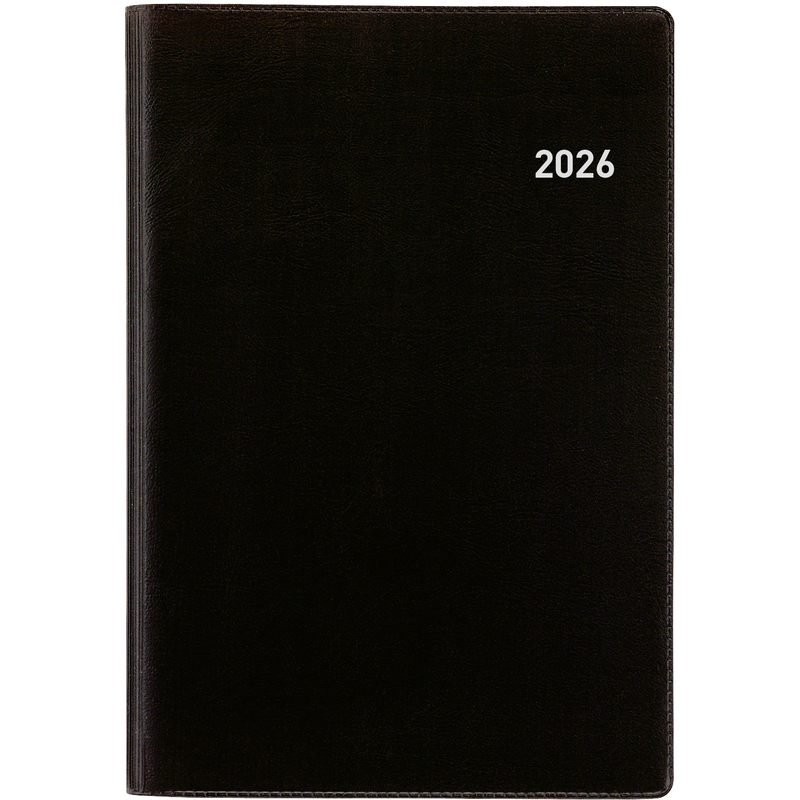 Biella Agenda 2026 Istanbul, 1 Monat / 2 Seiten, schwarz