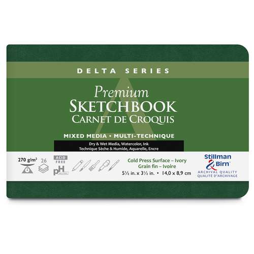 Stillman & Birn™ Premium Skizzenbuch, Delta-Serie
