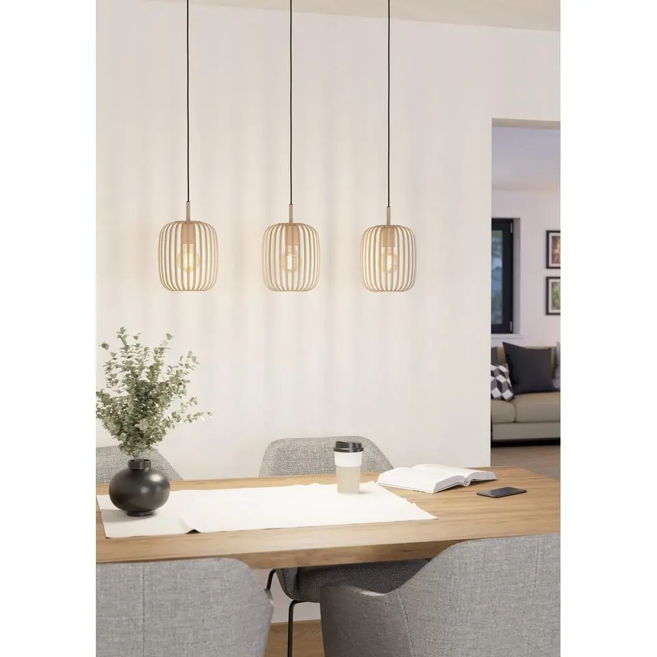 EGLORomazzinaHanglamp-E27-90cm-Zandkleur