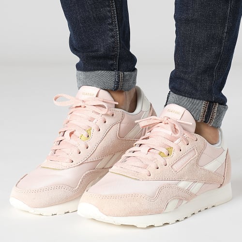 Baskets Femme Classic Nylon 100033440 Pink Chalk