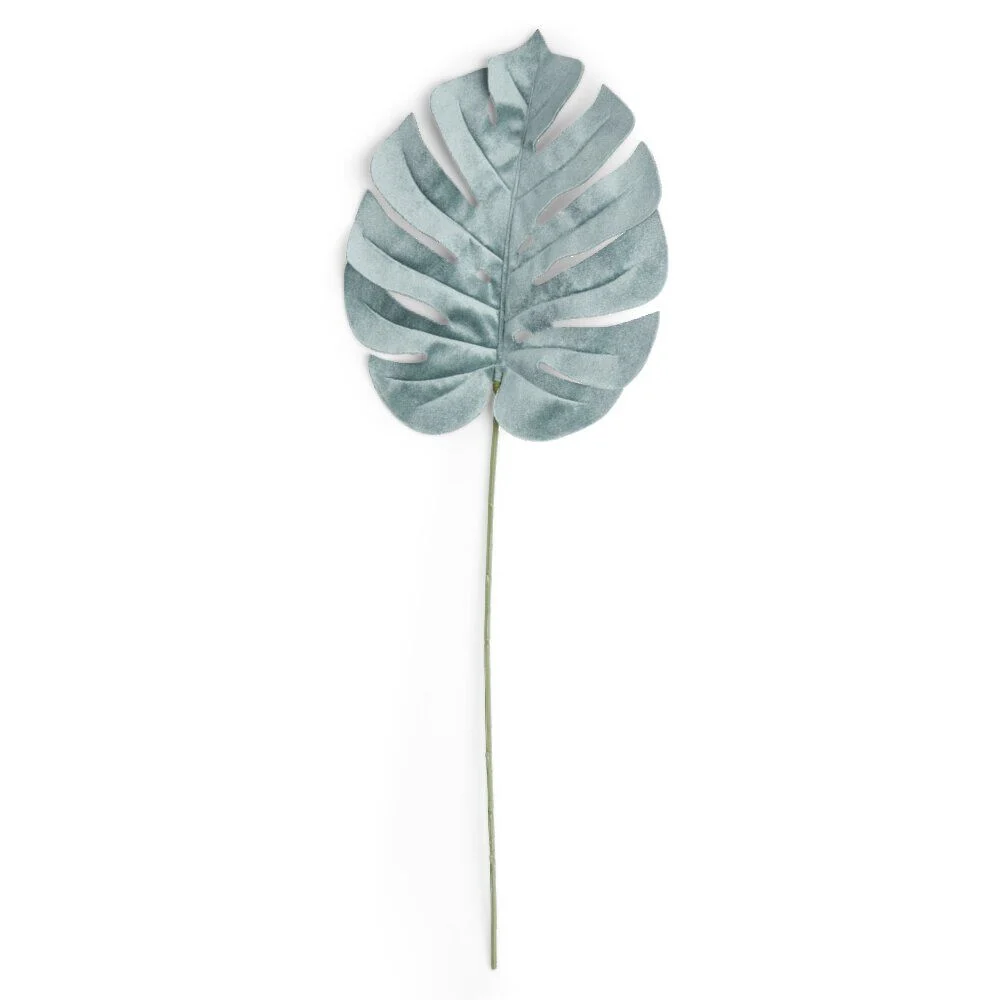 Fleur tige monstera jaune H70cm
