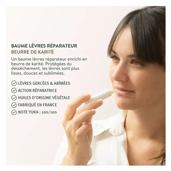 Le Petit Olivier - Baume À Lèvres Réparateur - Beurre de Karité 4g