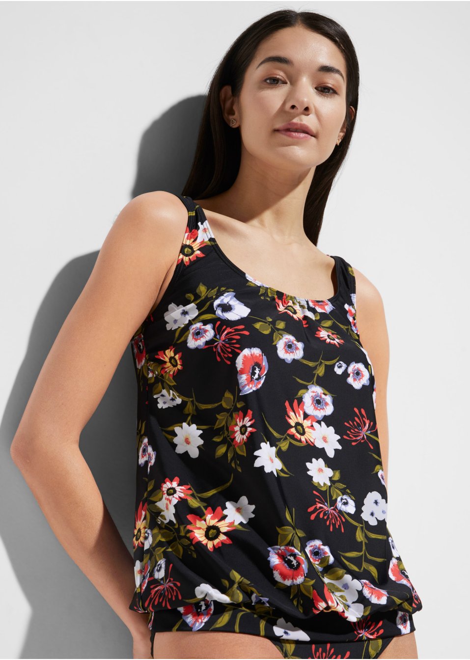 Haut de tankini avec polyamide recyclé