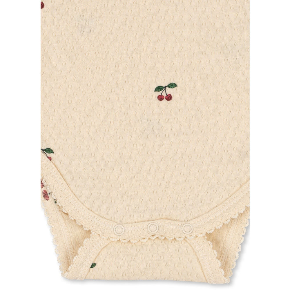 Køb Konges Sløjd Cherry Sui Newborn Flæse Body GOTS