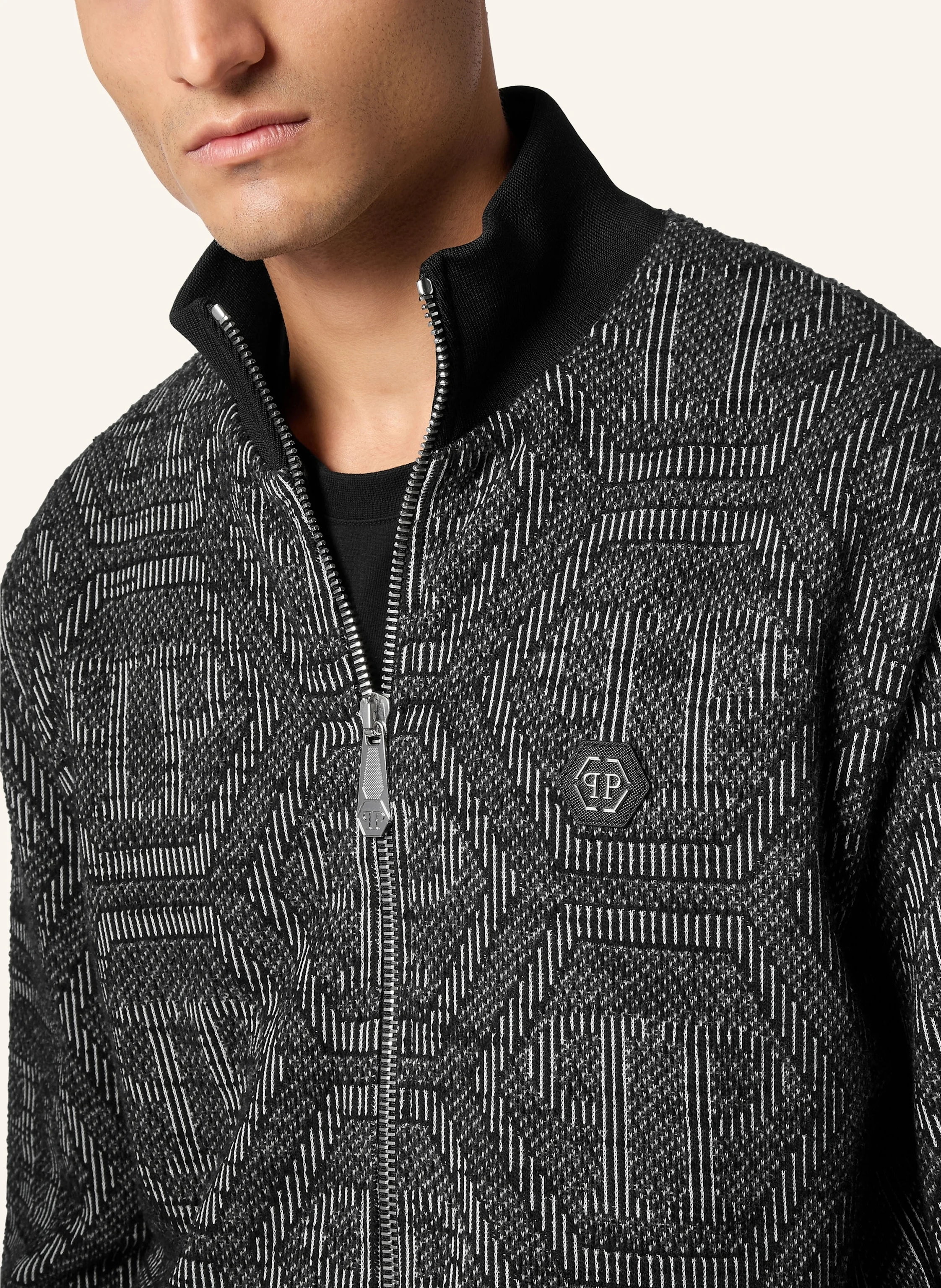 PHILIPP PLEIN PHILIPP PLEIN Sweatjacke MONOGRAM