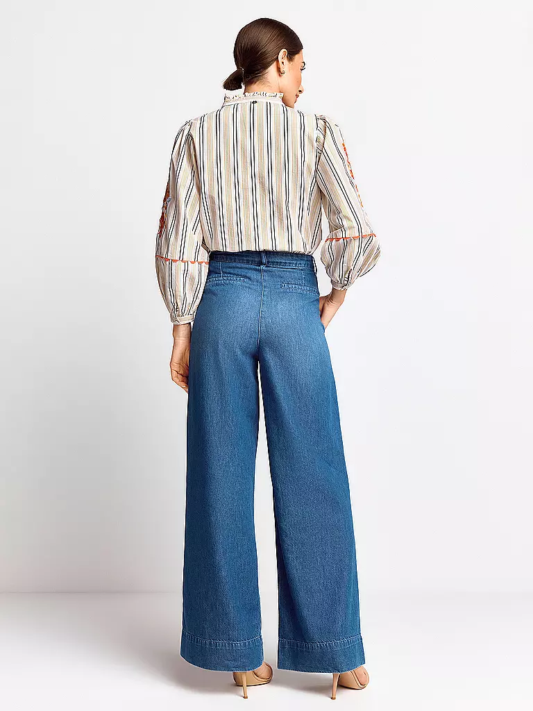 RICH & ROYAL Jeans Wide Leg  blau