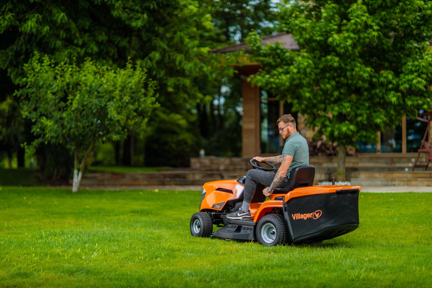 Villager VT 1005 HD zitmaaier met zitmaaier