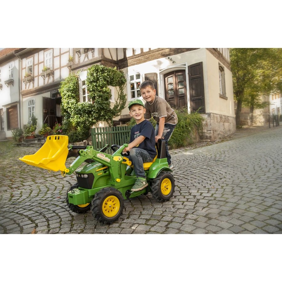 rolly®toys Kindertraktor rollyFarmtrac John Deere 7930 mit Lader und Luftbereifung