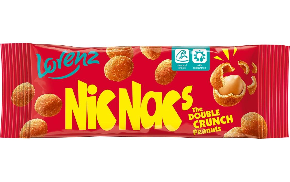 Nic Nac's 24 x 40 gKnackige Erdnüsse im knusprigen Teigmantel