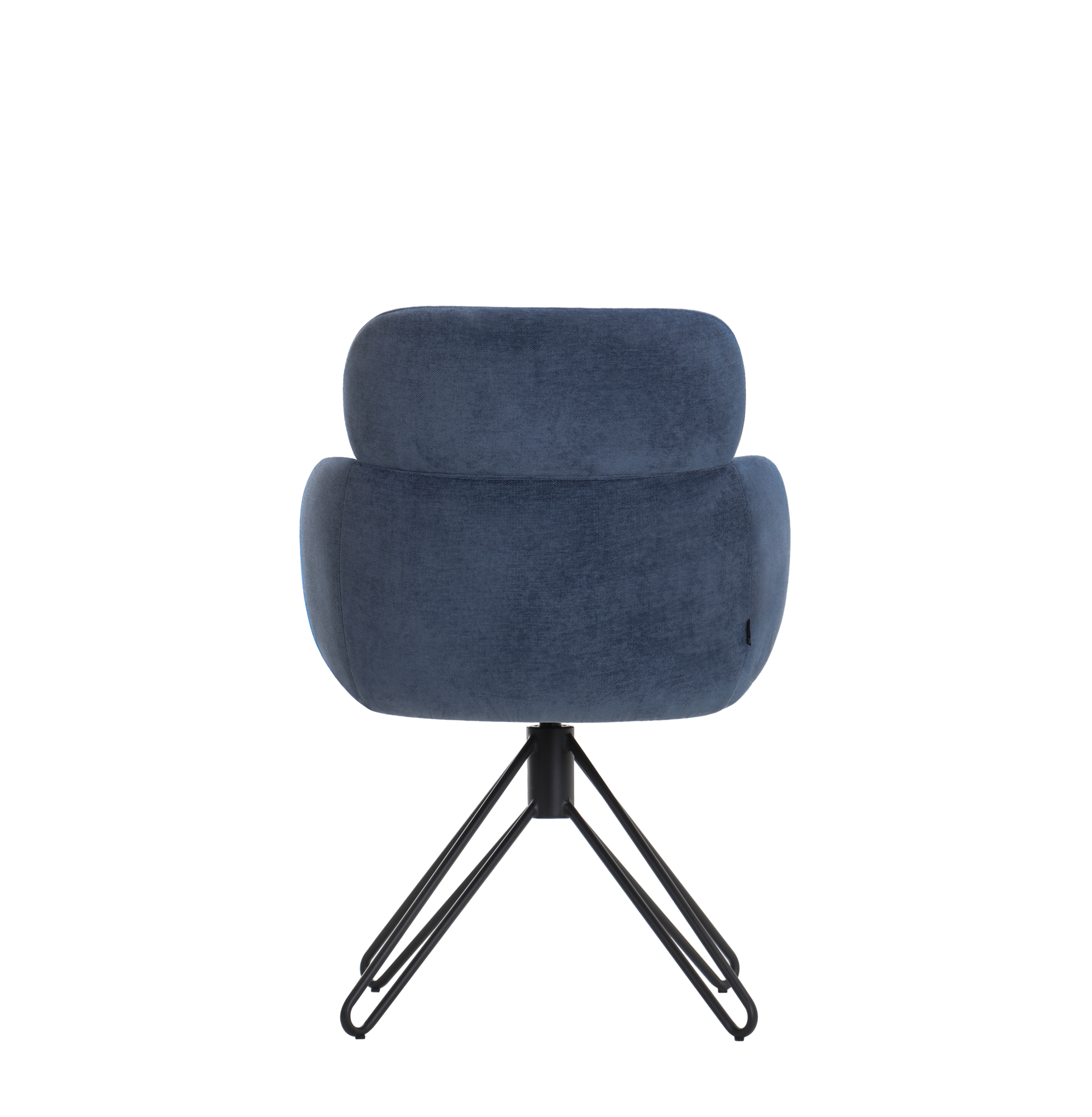 Caroline draaistoel blauw